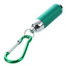 Mini LED Flashlight Torch Light Keychain Portable-GREEN D4M3