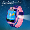 Q12 Kid Smart Watch Non-Waterproof LBS Location Flashlight Phone Call Wristwatch