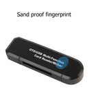 YC-310 2in1 Multi-Function USB Card Reader Micro USB OTG to USB2.0 Adapter