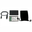 Black USB 3.0 to Micro SATA 1.8" HDD SSD Aluminum Enclosure for Mobile Hard Disk