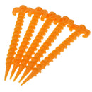 Nylon PP MagiDeal  Tent Pegs Tent Stakes for Outdoor Hiking Camping Yellow