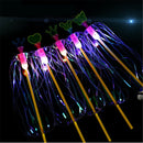Rainbow Magic Stick Wand LED Bubble Flower Colorful Shining LigLJ Wand Stick M&O
