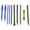 10 in 1 Smart Cell Mobile Phone Repair Opening Tools Set Metal Pry Disassem