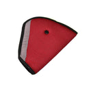 11PCS Car Safety Cover Strap Adjuster Pad Harness Seat Belt Clip Children Red zx