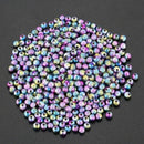500PCs Multicolor Frosted Acrylic Spacer Beads 6mm -Jewellery Making Findin V5J6