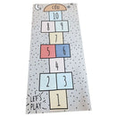 Nordic Baby Hopscotch Game Mat Kids Activity Play Gym Mats Children Infant