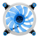 120mm computer Case Cooling Fan 3pin/4pin LED Ring Silent Fan Radiator Fan  F1T2