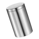 Tea Coffee & Cigarette Jar Canister Pot / Box, Stainless Steel