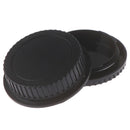 1Set Rear Lens Cap + Body Cover for Canon Camera DSLR SLR EOS EF EF_