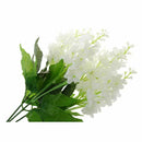 Silk cloth 5 Heads Artificial Flowers Handmade Wedding Decoration Wall Moun L4N4