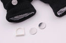 LED Rave Flashing Gloves Glow 7 Mode Light Up Finger Lighting Black New ~ï¼ˆ