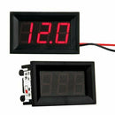 2 mini digital voltmeter voltage meter LED display panel 3.0-30V O8Z5