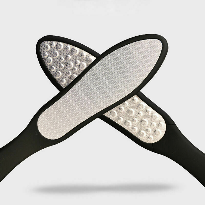 New Double Sided Foot Rasp File Callus Dead Skin Remover Kit Scrubber Pedic L7G6
