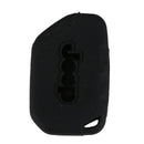 3X(4 Buttons Flip Key Cover Case Fob Holder Bag Keyless Protector for Jeep