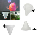 4pcs Automatic Fish Tank Tapered Shrimp Floating Multifunctional Red Worm Feeder