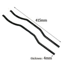 RC 1/10 Stainless Steel Chassis Frame Rails set for Axial SCX10 II Crawler Cars