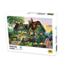 1000 Pieces Jigsaw Puzzles Educational Toys 50*70CM Rural Dusk P8S8