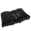 100pcs Mini Disposable Eyelash Brush Mascara Wands Applicator Spoolers Makeup
