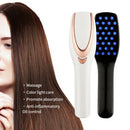 Electric Hair Growth Comb USB Charging Light Vibration Scalp Massager Brush A