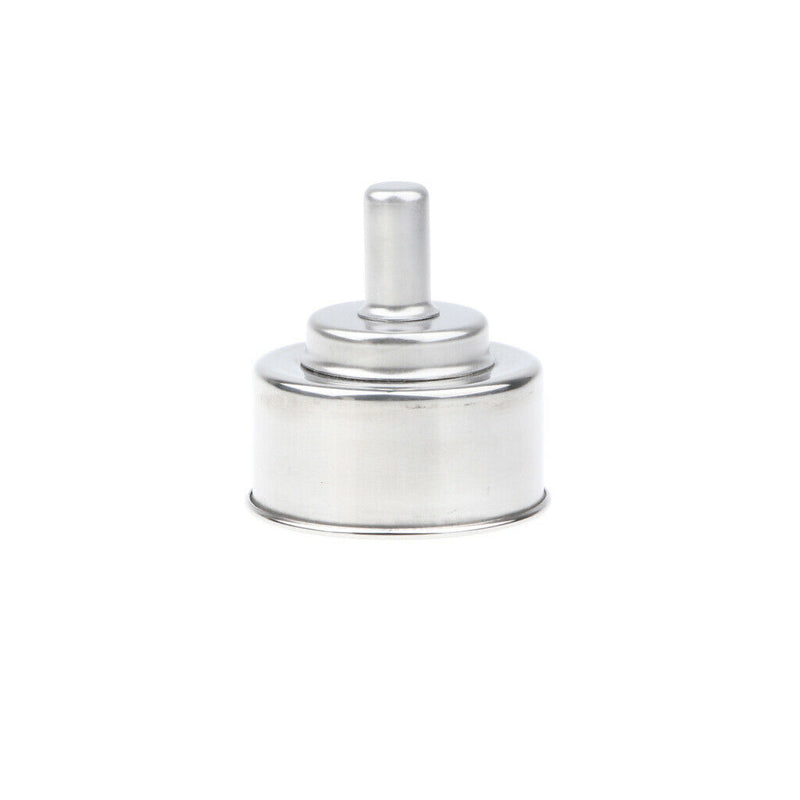 200ml Stainless Steel Alcohol Burner Chemistry Lab Accs Anti-explosion