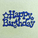 Metal Cutting Dies happy birthday star Stencils Scrapbook Embossing album LJ