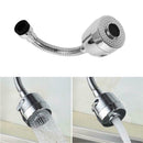 Flexible Bend Water-saving Universal Hose Aerator Faucet Nozzle Filter(L)