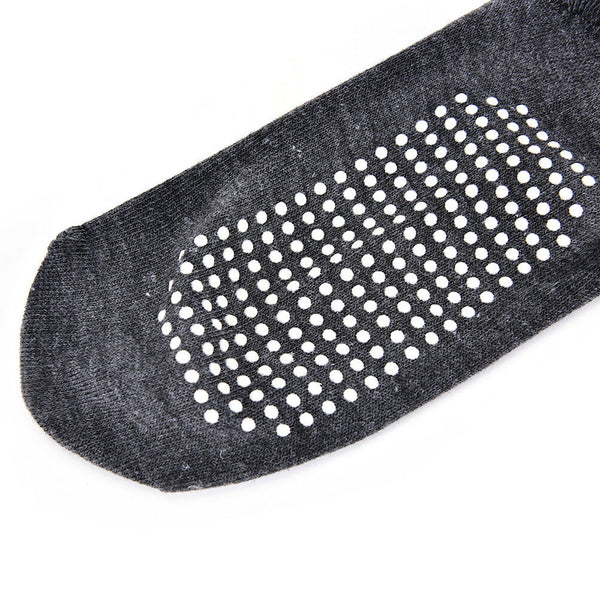 Foot Massage Socks Relieve Legs Fatigue Pain Tourmaline DotsCompressionSocksS Nw