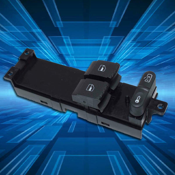 1* Black Master Window Switch Fit For 2-Door 99-06 VW Golf GTI Skoda 1J3959857