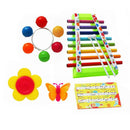 Children Octave Hand Knock Piano Musical Instrument Board Educational Toys