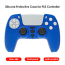 Silicone Controller Protective Case for Sony PS5 Anti-Slip Cover (Blue) A