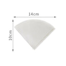 50pcs Regular Replacement White Coffee Filter Paper Case Cups Kitchen To WEW
