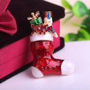 1X Fashion Elegant Diamond Snowflake Christmas Stockings Wedding Bridal Bro