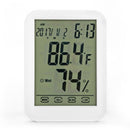 Digital LCD Touch Screen Thermometer Hygrometer Humidity Meter Weather Station