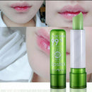 Aloe Vera Makeup Lipstick Color Mood Changing,Long Lasting Moisturizing Lipstick