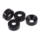 Free  4 Black Neck Joint Bushings Bolts for Electric Guitar Bass