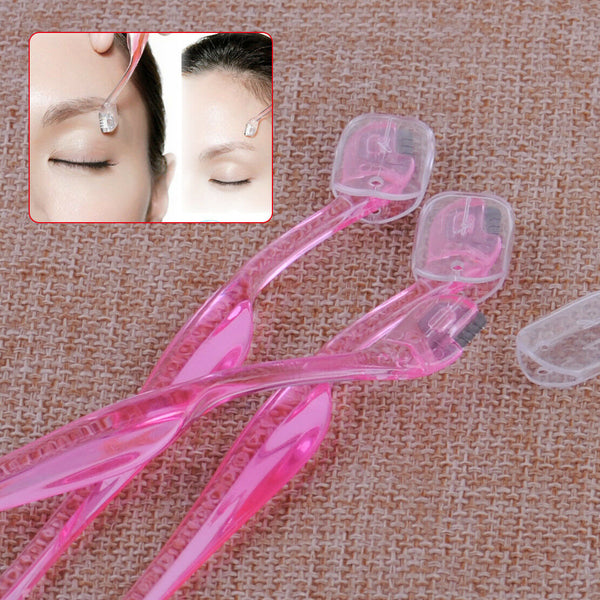 3pcs Eyebrow Trimmer Shaper Shaver Razor Hair Remover Facial Makeup Blade Tinkle