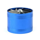 Car Supercharger Turbine Turbo Saver Fan Charger Air Filter Intake Fuel Gas JHU
