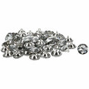 50pcs Crystal Diamond Rhinestone Round Buttons Upholstery Headboard Sofa Cl