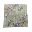 design tower paper napkins rose festive party tissue floral decoration 20pcs  Z