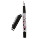 Jinhao Plum Blossom Fountain Pen Fine Black&White Graduation Ceremony Office