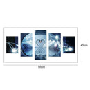 Swans 5D DIY Full Drill Diamond Painting 5-pictures Combination Craft Kits