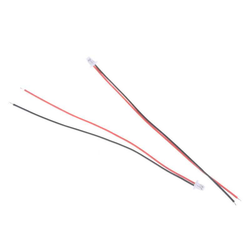 10x Mini Micro JST 1.0 SH 1.0mm 2-Pin Connector Plug With Wires Cables 100MM  Gw