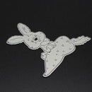 Animal Rabbit Stencil Cutting Die DIY Scrapbooking Album Paper Card Craft A