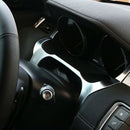 Car Interior Front Dashboard Edge Cover Frame Trim ABS Chrome Accessories f