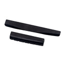 2pcs/Set Black Camel Bone Guitar Bridge Saddle and Nut for Guitar