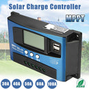 30A Mppt Solar Charge Controller Dual Usb Lcd Display 12V 24V Auto Solar Ce