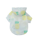 2 pcs Summer Coat Pet Sunscreen Jacket Anti UV Coat Cool Hoodie Jacket