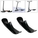 2 Pair  Ski Scooter Winter Fun 2-in-1 Toboggan Refit Skiing Attachment Birthday