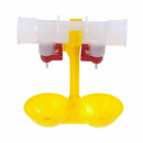 Bird Coop Double Cups Automatic GeflÃ¼gel-Wasser, the trinocular