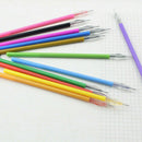 12color 0.7mm Refill Gel Ink Rollerball Pen Colorful Stationery Watercolor G6Q8.